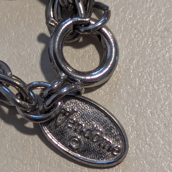 Vintage Vendome Silver Tone Tassel Necklace - Picture 5 of 5